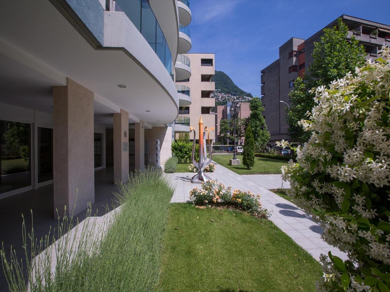 Ferienwohnung Sunrise House Lugano Exterior foto