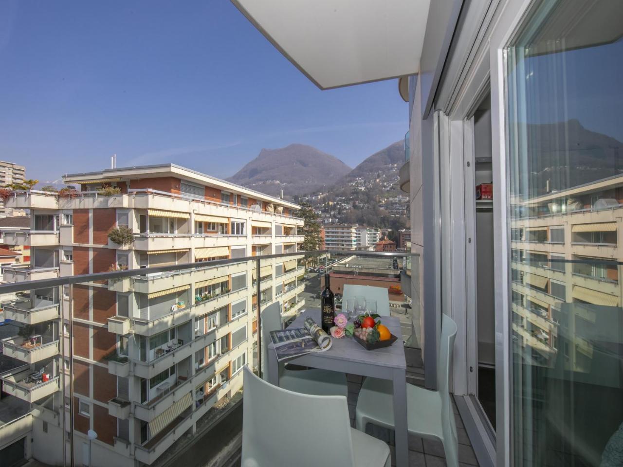 Ferienwohnung Sunrise House Lugano Exterior foto